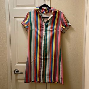Rainbow colorful dress size M